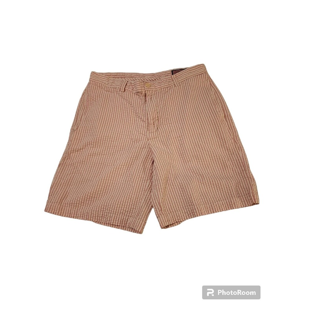 Vineyard Vines Seersucker Shorts Striped Casual Summer Size 32‎